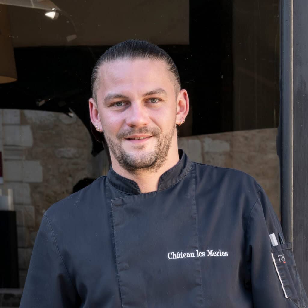 Chef de Chateau les Merles Max Oeuf